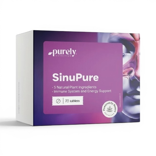 Reducere 15% - Purely Nutrition, SinuPure - suport pentru sistemul imunitar, 75 tablete 1 Purely Nutrition