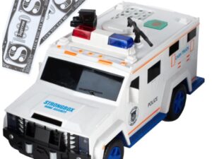 Pusculita Masina SALVARE Blindata cu PIN si Lumini electronica