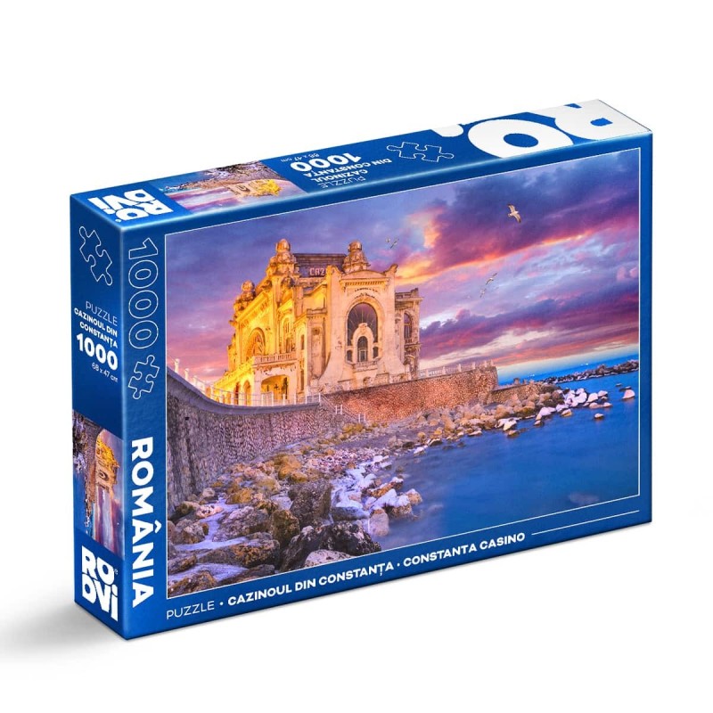 Reducere 14% - Puzzle 1000 Piese Roovi, Cazinoul din Constanta, Monument Arhitectural 1 Puzzle 1000 Piese Roovi