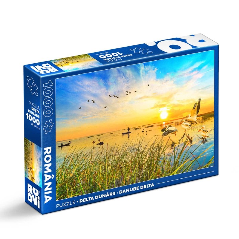 Reducere 14% - Puzzle 1000 Piese Roovi, Delta Dunarii 1 Puzzle 1000 Piese Roovi