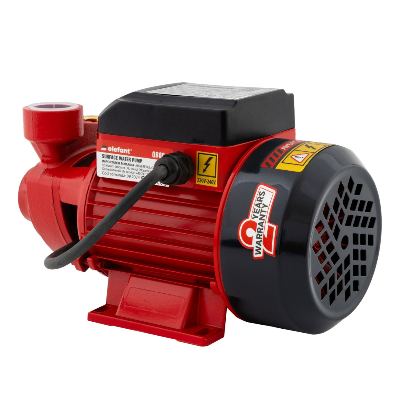 Reducere 20% - Pompa Periferica Elefant QB60 1 Pompa Periferica Elefant QB60