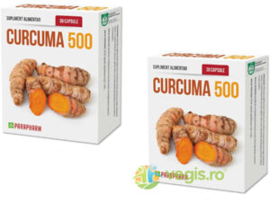 Pachet Curcuma 500 30cps+30cps