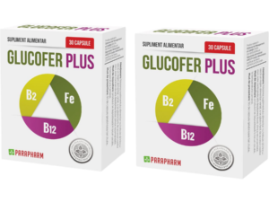 Pachet Glucofer Plus 30cps + 30cps