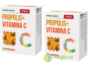 Pachet Propolis + Vitamina C 30tb+30tb