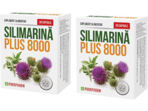 Pachet Silimarina Plus 8000 30cps + 30cps