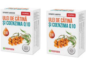 Pachet Ulei de Catina + Coenzima Q10 30cps + 30cps
