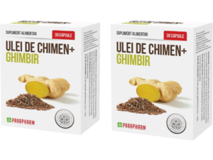 Pachet Ulei de Chimen + Ghimbir 30cps + 30cps