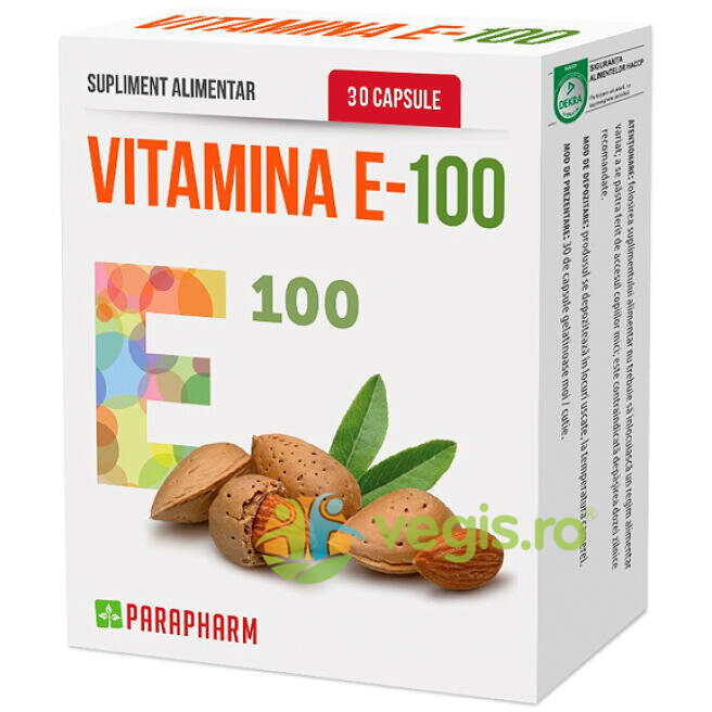 Reducere 25% - Vitamina E-100 30cps 1 Vitamina E-100 30cps
