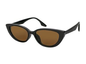 Ochelari de soare cat-eye Piper - Negru stins