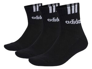 ADIDAS Short Unisex Socks with Logo - 3 Pairs