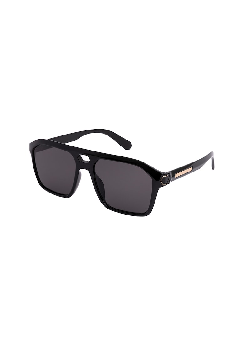 Reducere 82% - Ochelari de soare aviator Gabriella - Auriu/Negru 1 Ochelari de soare aviator Gabriella - Auriu/Negru