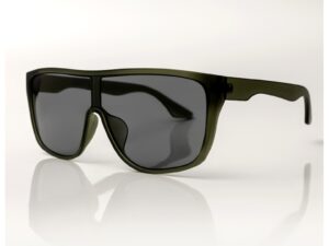 Ochelari de soare shield - Verde inchis