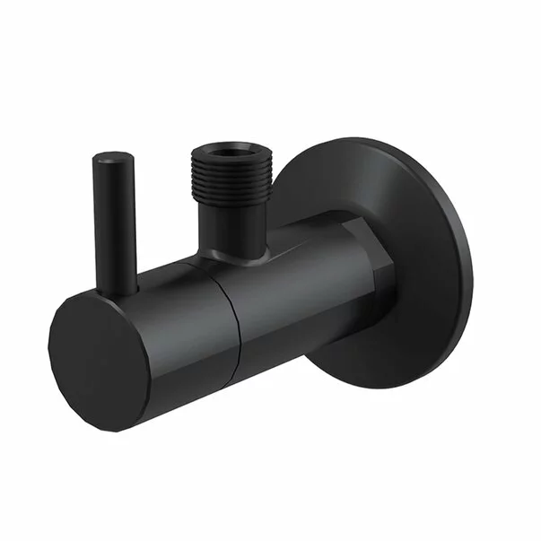 Reducere 20% - Robinet coltar cu filtru 1 2 tol x 3 8 tol ARV001-BLACK Alca negru mat 1 Robinet coltar cu filtru 1 2 tol x 3 8 tol ARV001-BLACK Alca negru mat