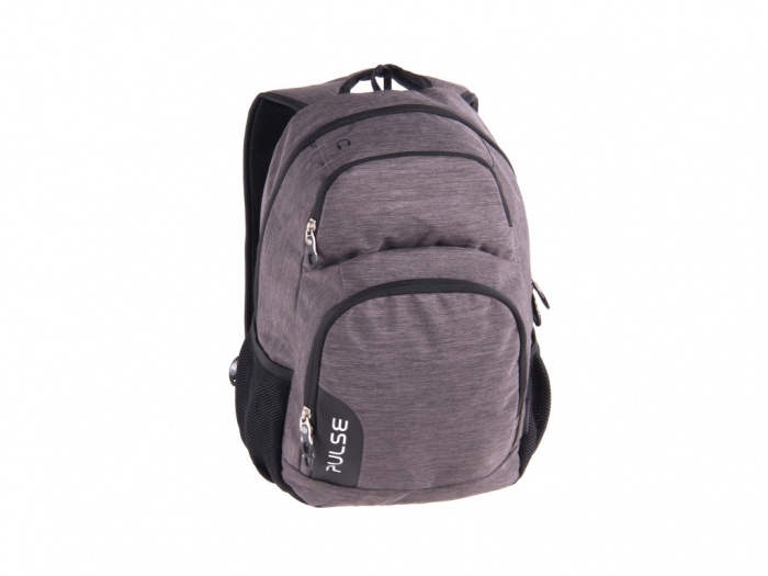 Reducere 11% - Rucsac scoala cu compartiment pentru laptop,model Gray Cationic,46x32x23 cm 1 Rucsac scoala cu compartiment pentru laptop