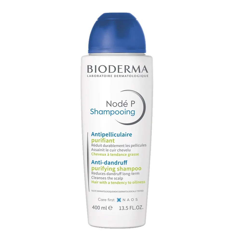 Reducere 25% - Sampon dermatologic anti-matreata Node P Sampon Purificator, 400 ml, Bioderma 1 Sampon dermatologic anti-matreata Node P Sampon Purificator