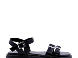 Sandale femei Solo Donna negre cu barete reglabile 2541DS1951N