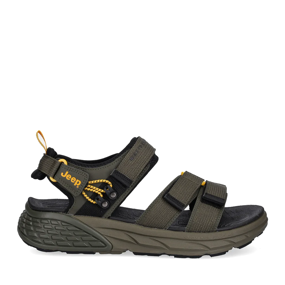 Reducere 50% - Sandale sport bărbați Jeep Groove kaki 3951BS61130KA 1 Sandale sport bărbați Jeep Groove kaki 3951BS61130KA