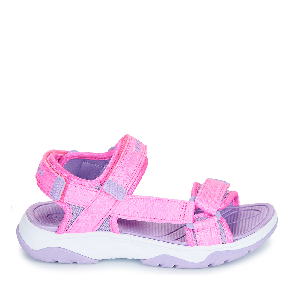 Reducere 40% - Sandale sport fetițe Skechers TREAD SEEKER roz 1961FS303221LRO 1 Sandale sport fetițe Skechers TREAD SEEKER roz 1961FS303221LRO