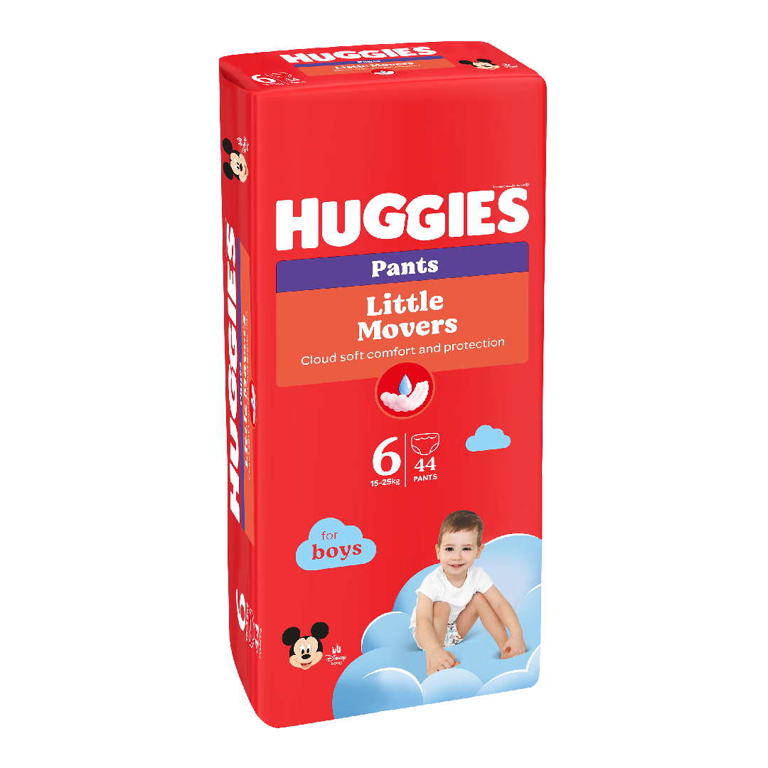 Reducere 25% - Scutece chilotel, Baieti, Marimea 6, 15-25 kg, 44 bucati, Huggies 1 Scutece chilotel