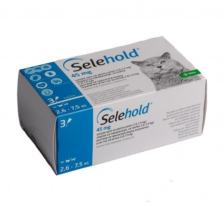 Reducere 38% - Selehold Pisica, 1 pipeta 2 1 pipeta