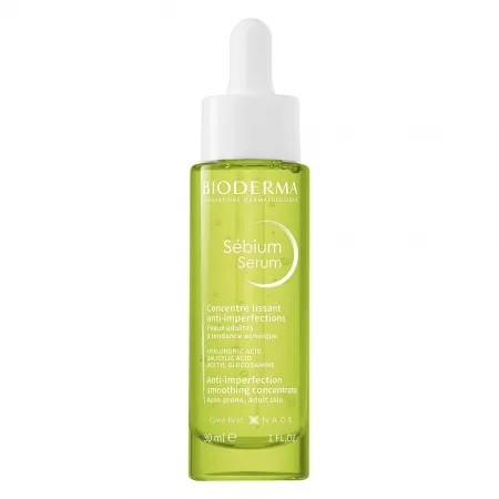 Reducere 25% - Ser anti-imperfectiuni pentru ten acneic Sebium, 30 ml, Bioderma 1 Ser anti-imperfectiuni pentru ten acneic Sebium