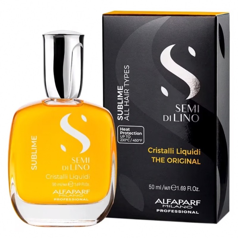 Reducere 14% - Ser Par cu Cristale Lichide, Alfaparf Semi di Lino Diamond Cristalli Liquidi, 50 ml 1 Ser Par cu Cristale Lichide