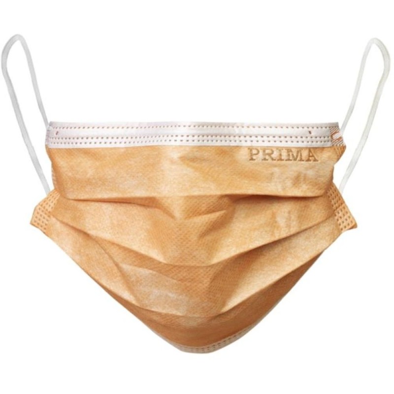 Reducere 14% - Set 2 x 50 Masti Chirurgicale Medicale, Prima, cu Elastic, Portocalii 1 Set 2 x 50 Masti Chirurgicale Medicale