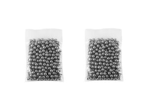 Set 200 bile metalice pentru airsoft si prastie 6 mm
