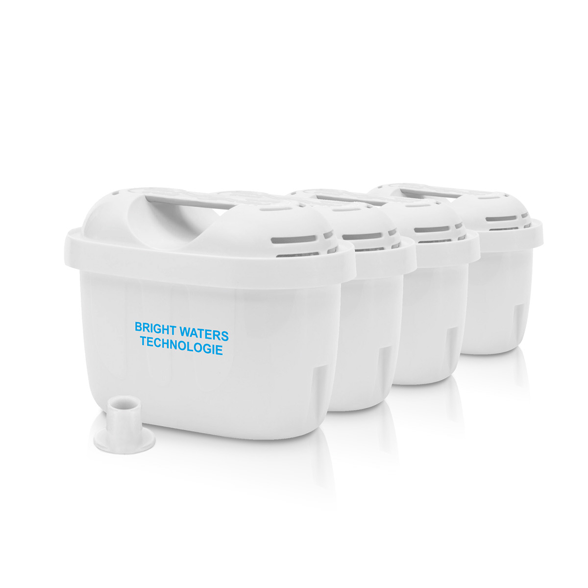 Reducere 20% - Set 4 filtre de apa HAEGER BRIGHT WATERS, Compatibile cu alte branduri, Indicator digital de schimbare a filtrului 1 Set 4 filtre de apa HAEGER BRIGHT WATERS
