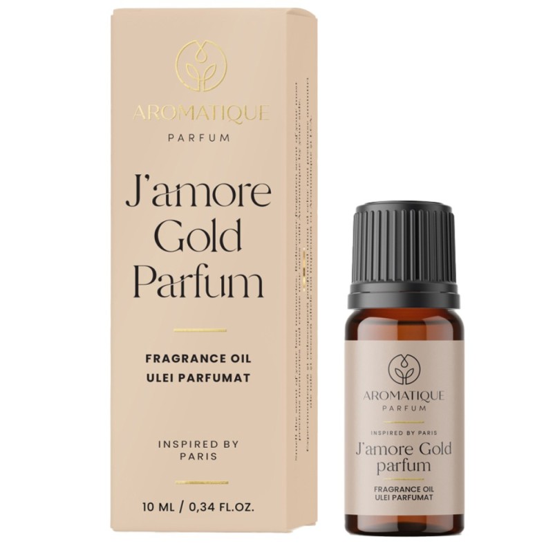 Reducere 17% - Set 4 x Ulei Parfumat J'amore Gold, 10 ml, Aromatique 1 Set 4 x Ulei Parfumat J'amore Gold