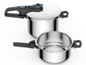 Set de 2 oale sub presiune Tefal Secure Trendy P2584301