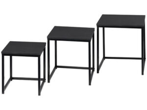 Set De Măsuțe Suprapuse din metal