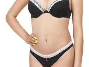 Set sutien semiburetat si chilot tanga