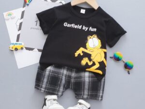 Set tricou si pantaloni Garfield...