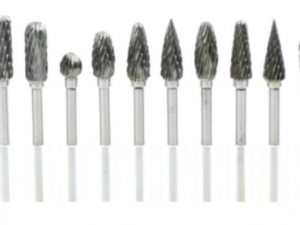 Set 10 Freze de Carbura MICI 3-4 MM  pentru Metal