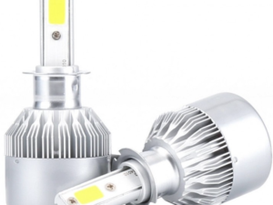Set 2 becuri Led C6 H3 putere 36W temperatura 6500K
