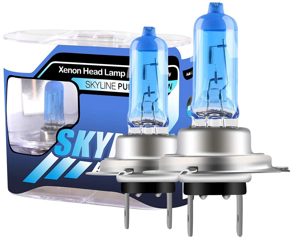 Reducere 61% - Set 2 becuri Pegasus H7 Skyline Xenon Look auto-tec halogen putere 55W 1500 lumeni temperatura 5000K 1 Set 2 becuri Pegasus H7 Skyline Xenon Look auto-tec halogen putere 55W 1500 lumeni temperatura 5000K