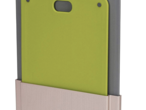 Set 2 tocatoare din plastic cu suport de perete