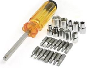 Set surubelnita cu capete tubulare si biti 28 piese JL-1088