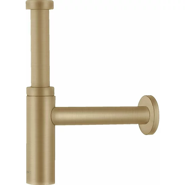 Reducere 27% - Sifon estetic pentru lavoar Hansgrohe Flowstar S bronz periat 1 Sifon estetic pentru lavoar Hansgrohe Flowstar S bronz periat