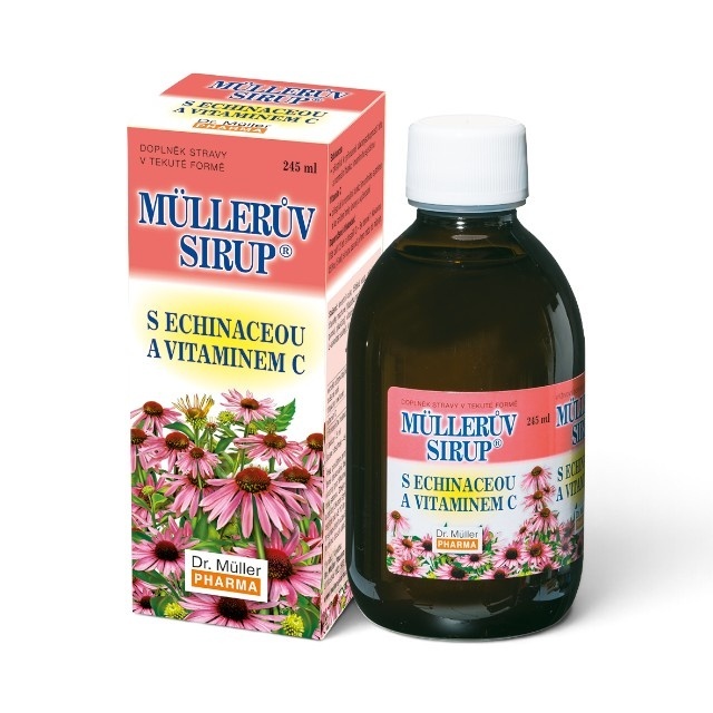 Reducere 30% - Sirop cu echinacea și vitamina C, 245 ml, Dr. Müller Pharma 1 Sirop cu echinacea și vitamina C