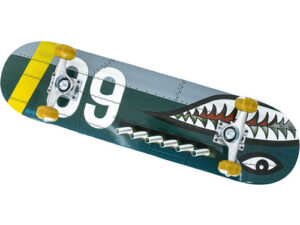 Skateboard unisex Streetsurfing Street Skate 31 Shark Fire 10-03-011-4