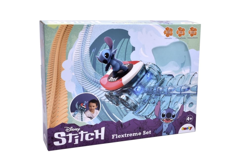 Reducere 46% - SMOBY DISNEY STITCH PISTA DE CURSE FLEXTREME SET 1 SMOBY DISNEY STITCH PISTA DE CURSE FLEXTREME SET