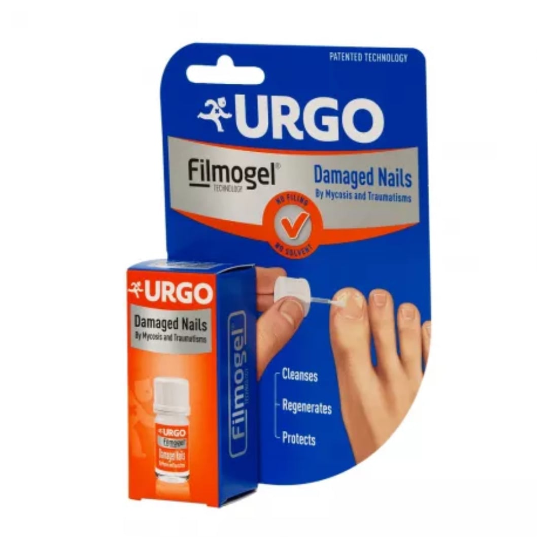 Reducere 15% - Solutie pentru unghii deteriorate Filmogel, 3.3 ml, Urgo 1 Solutie pentru unghii deteriorate Filmogel
