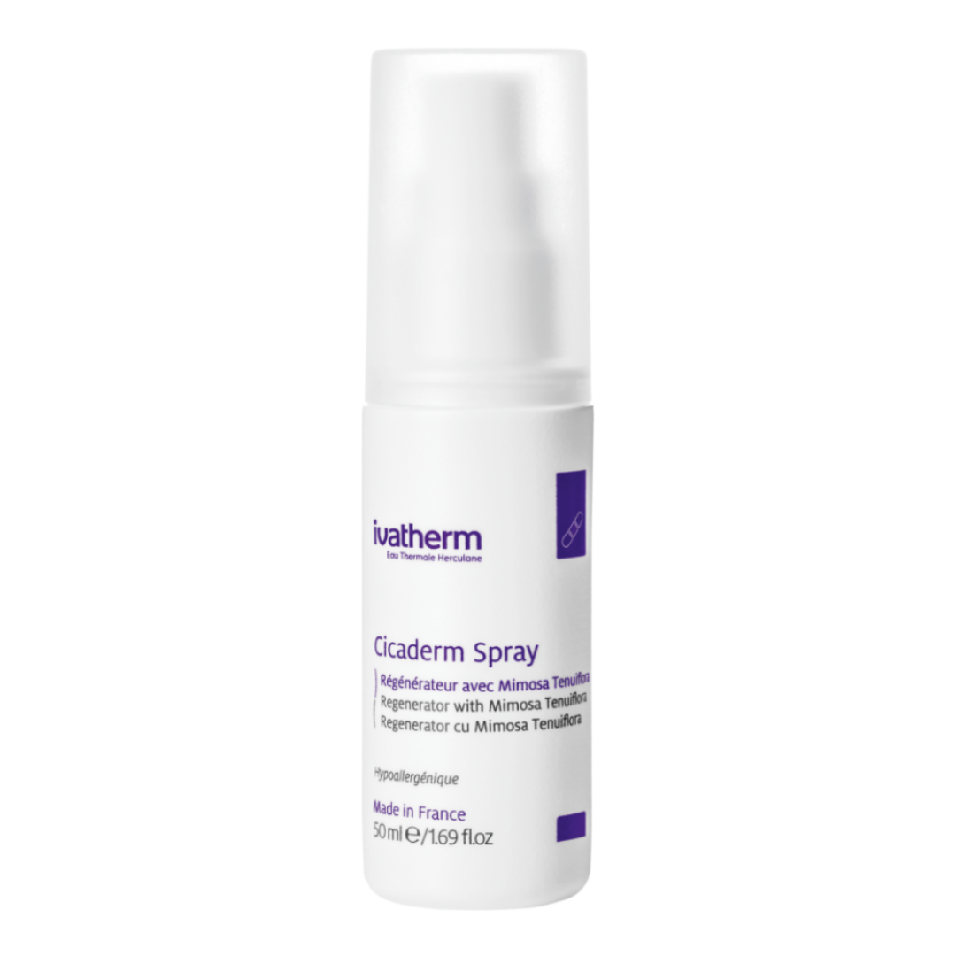 Reducere 20% - Spray-crema reparatoare si cicatrizanta Cicaderm, 50ml, Ivatherm 1 Spray-crema reparatoare si cicatrizanta Cicaderm