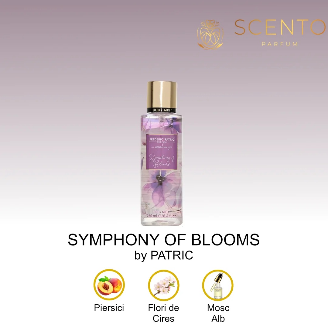 Reducere 42% - Spray de corp- Symphony of Blooms - by Patric - 250 ml 1 Spray de corp- Symphony of Blooms - by Patric - 250 ml