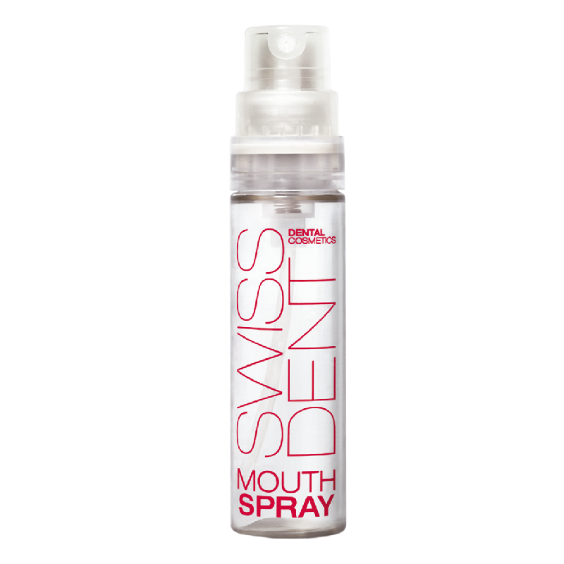 Reducere 20% - Spray de gura antibacterian pentru albire, 9 ml, Swissdent 1 Spray de gura antibacterian pentru albire