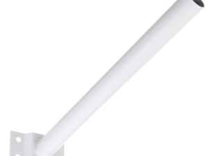 Suport consola / brat cu prindere pe perete / stalp pentru proiector solar stradal / lampa stradala ALB