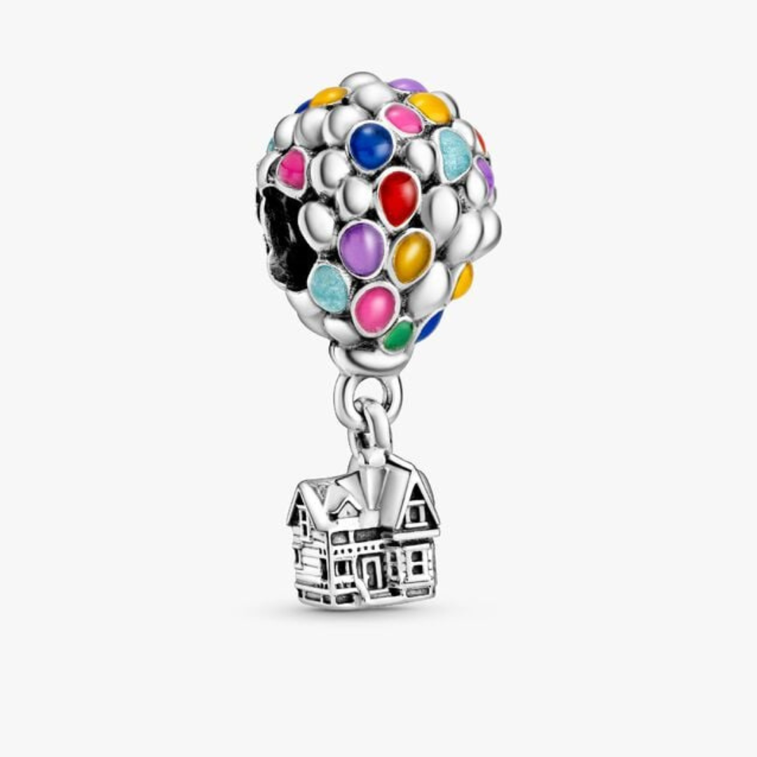 Reducere 48% - Talisman Pandantiv Disney Casuta cu Baloane Cu Argint 1 Talisman Pandantiv Disney Casuta cu Baloane Cu Argint