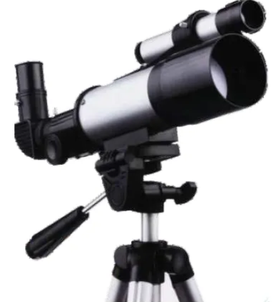 UB Telescop astronomic și terestru T70060 argintiu cutie deteriorata